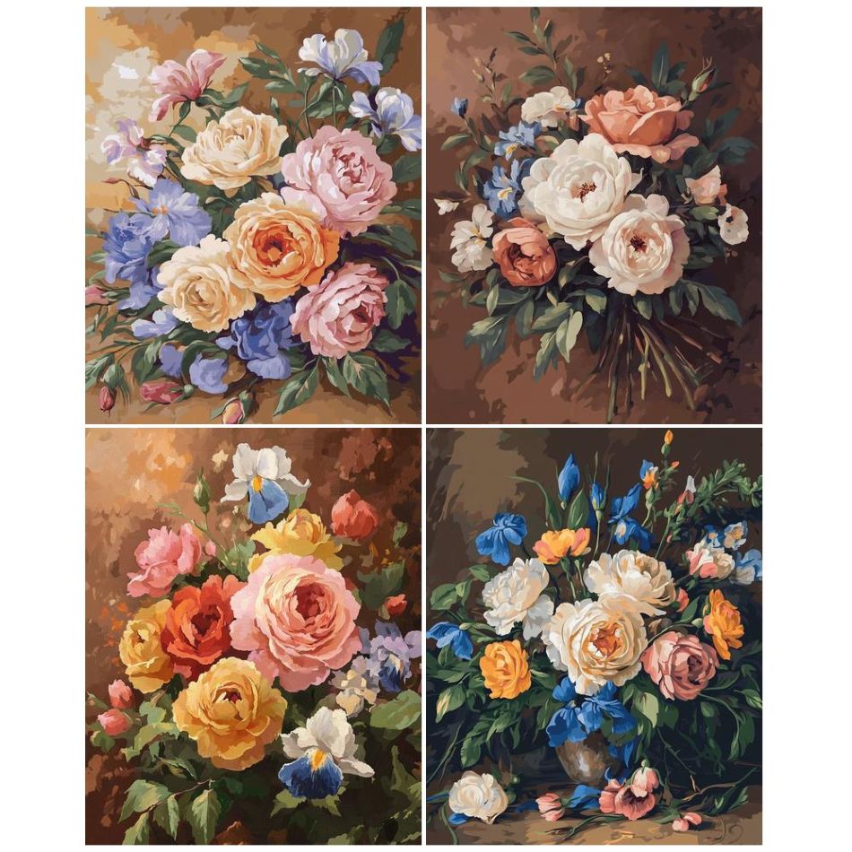 Art Craft Idea - CHENISTORY Blumen 5D Diamantmalerei-Sets für Erwachsene,