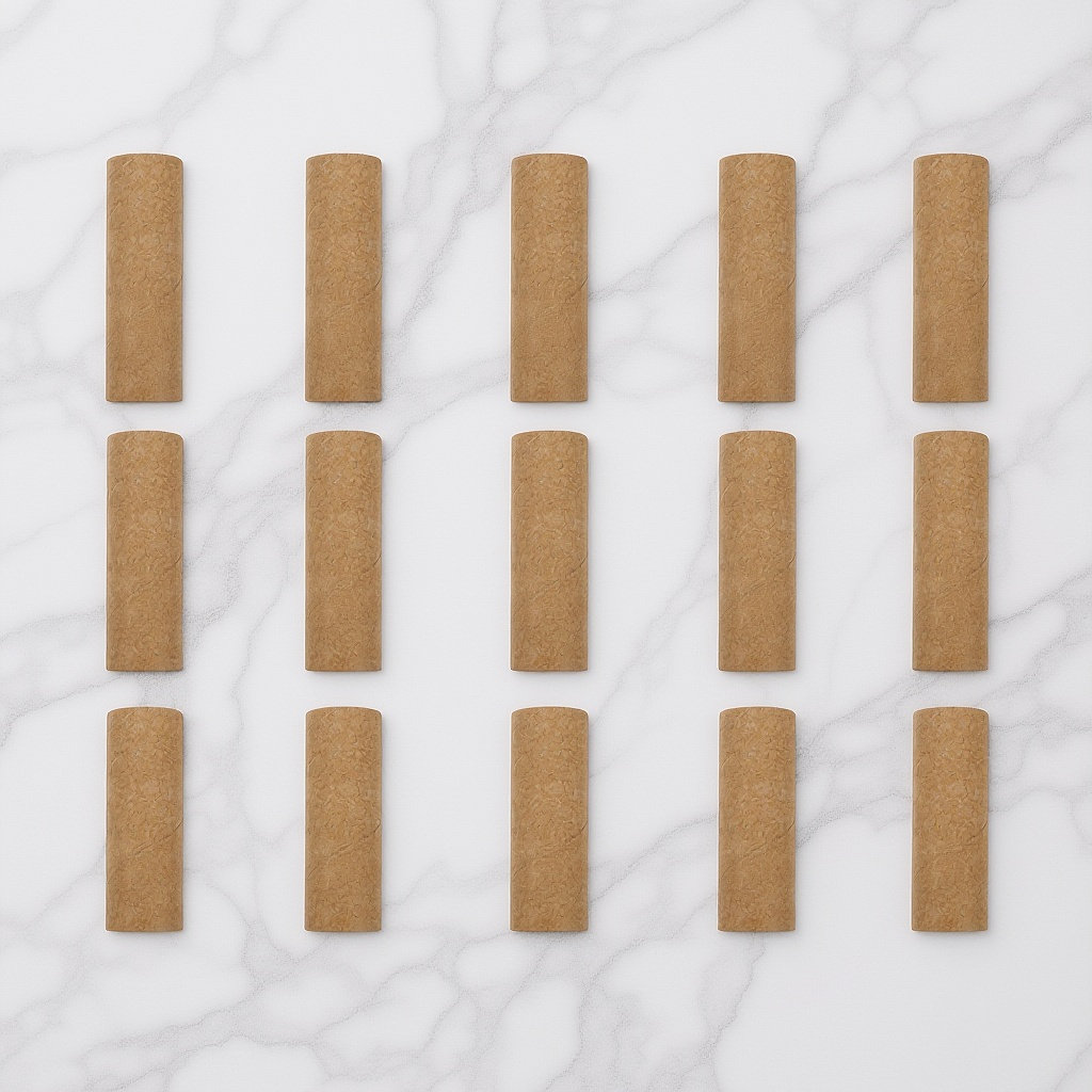 Art Craft Using Paper - 15 Stück Kraftpapierrollen, vielseitig einsetzbare Pappröhren,