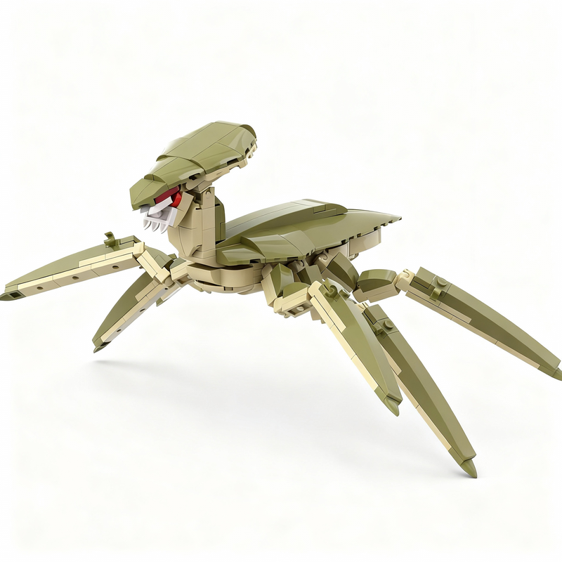 Art Craft Idea - 227-teiliges MOC Acklay Star Battle Modell