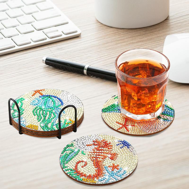 Art Craft Cup - Gem Art Untersetzer Bastelsets Malerei Kunst