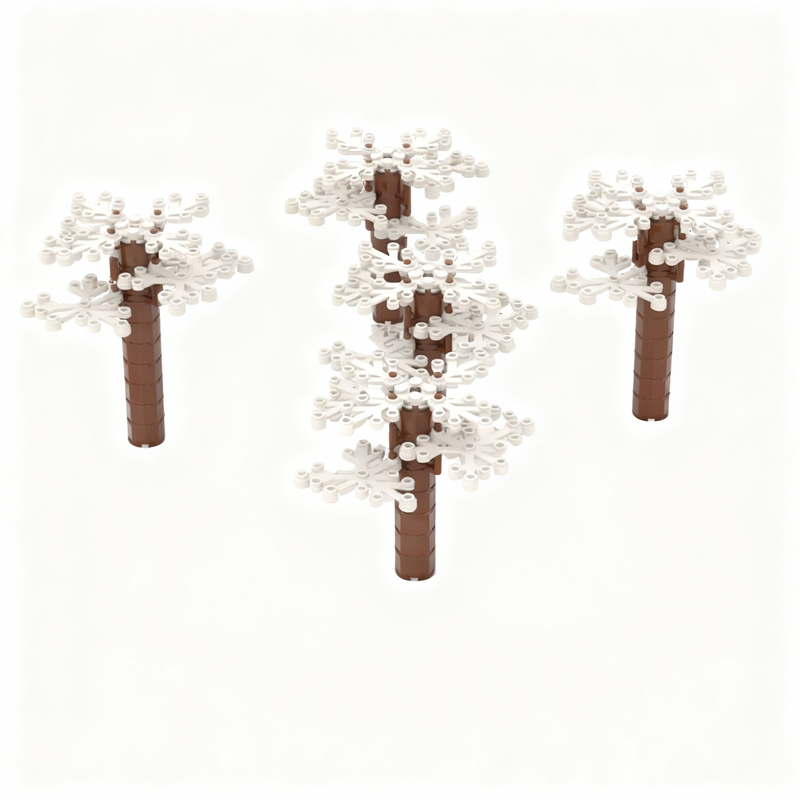 Art Craft Idea - 105-teiliges MOC Creator Winterwald-Modell Bausteine Weihnachtsgeschenk