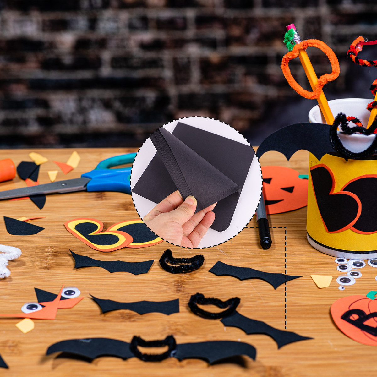 100 Stück Schwarzes Quadratisc – Art Craft Using Paper Bewertung und Preis