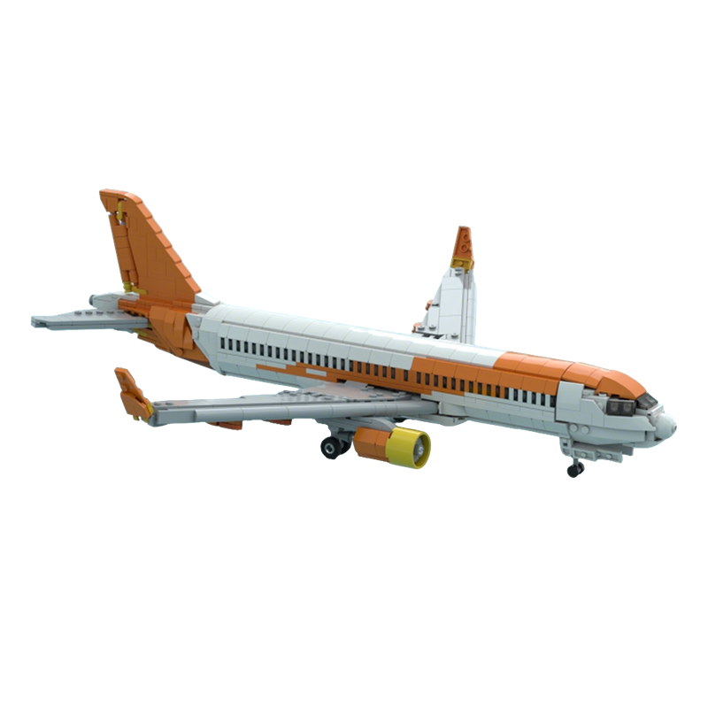 1100 Stück MOC Easy Jet Airbus – Art Craft Idea Bewertung und Preis