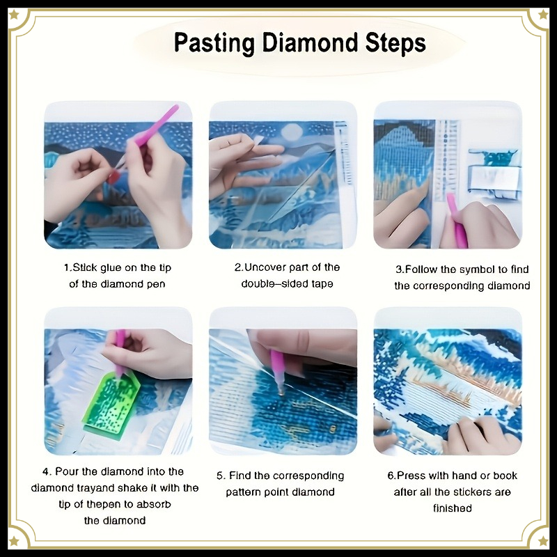 Vollständiges Rundes Diamant-M – Art Craft Idea Bewertung und Preis