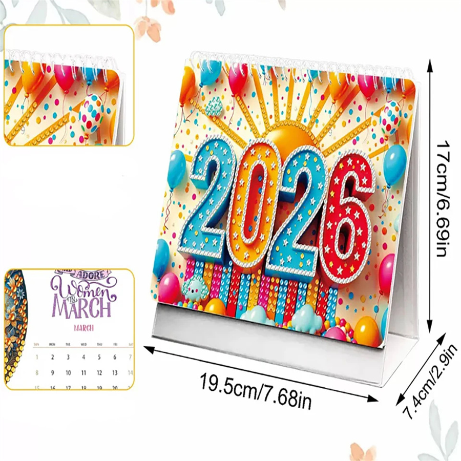 2026 Schreibtischkalender Diam – Art Crafts Bewertung und Preis