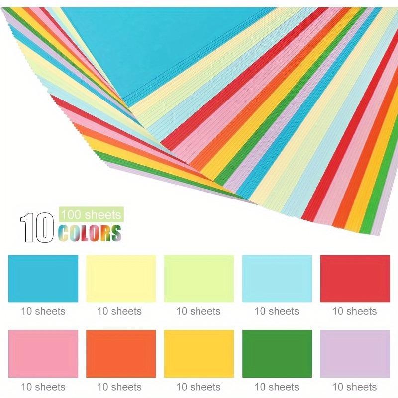 100 Blatt A4 Farbiger Karton i – Art Craft Using Paper Bewertung und Preis