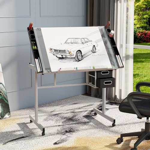 Verstellbarer Zeichentisch mit – Art Crafts Bewertung und Preis