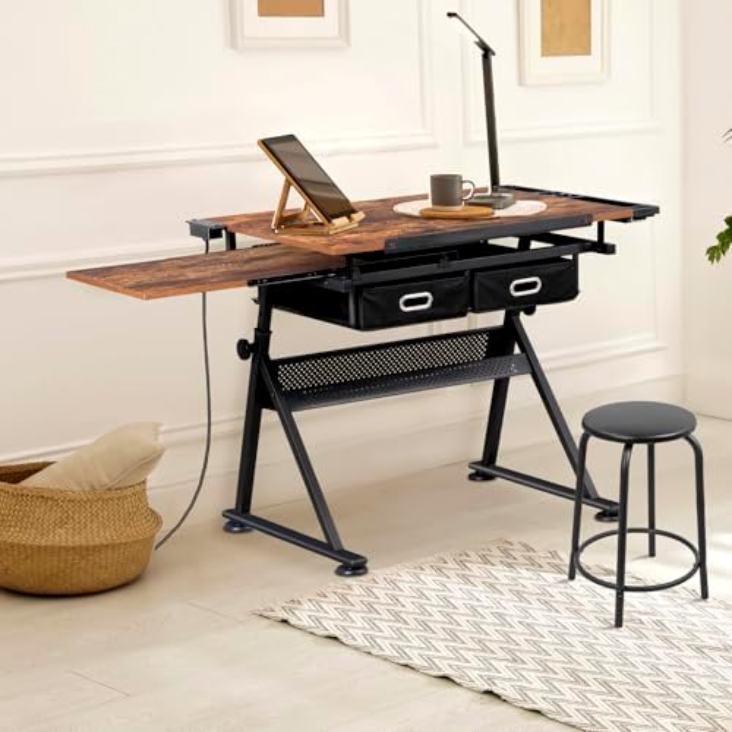 Verstellbarer Zeichentisch mit – Art Crafts Bewertung und Preis