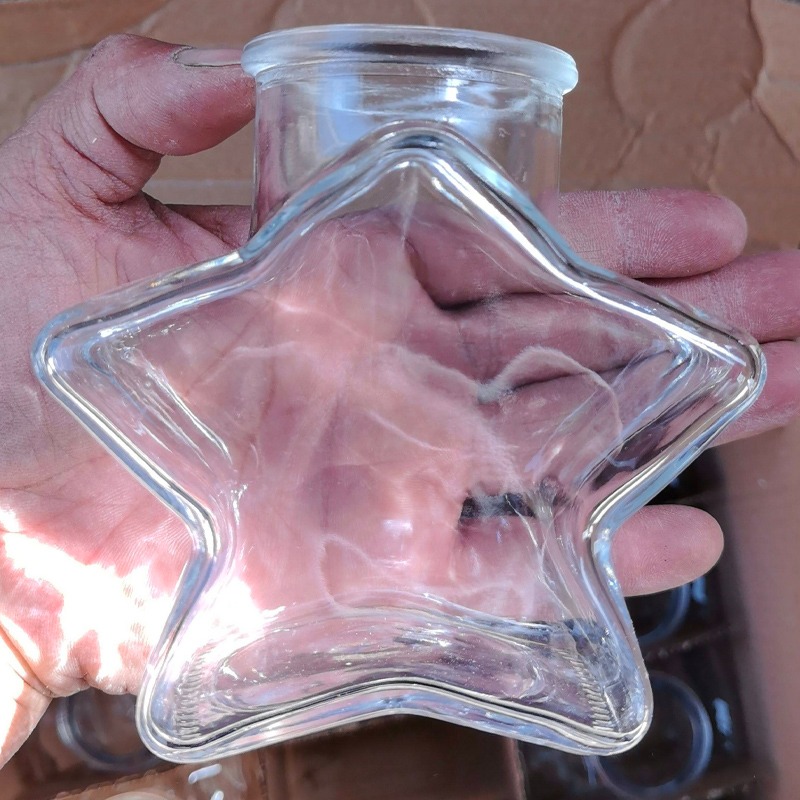 S/M/L Stern-Glasflaschen Fünfz – Box Art And Craft Bewertung und Preis