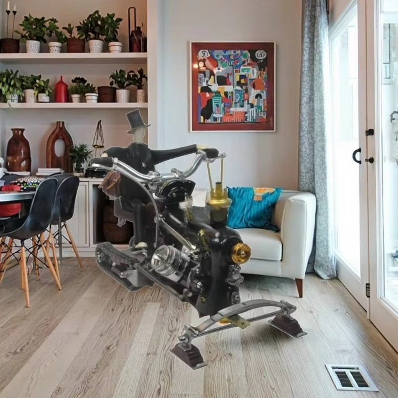 Schneemobilmodell: Ein sorgfäl – Art Crafts Bewertung und Preis