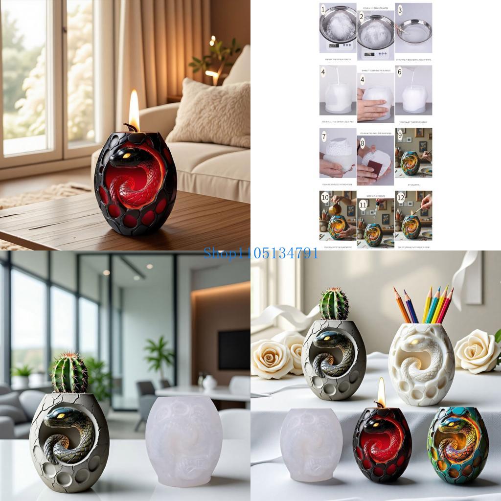 98km Kreative Schlangenmuster- – Art Craft Idea Bewertung und Preis