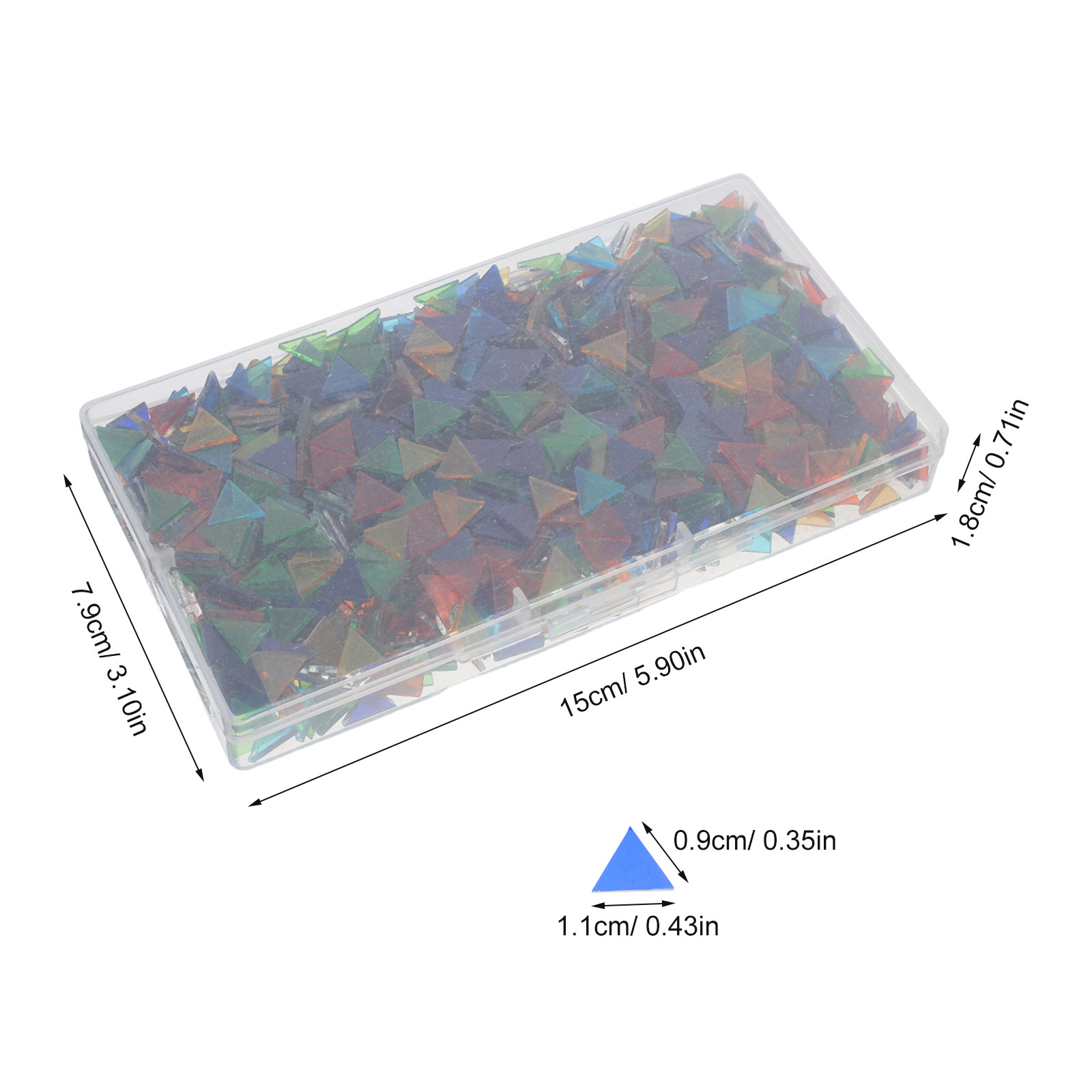 1273 Stück Bastel-Glasmosaikfl – Mosaic Tile Supply Bewertung und Preis
