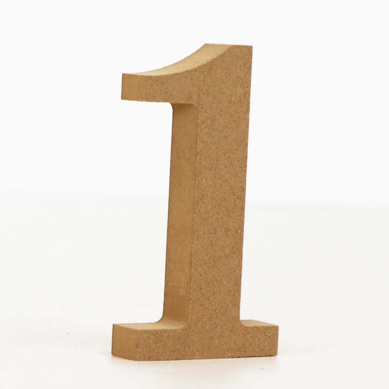 1pc 10cm Holz Farbe Zahlen 0-9 – Art Craft Number Bewertung und Preis